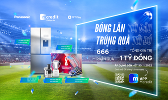 "Bóng lăn tới đâu -  Trúng quà tới đó" từ Mcredit