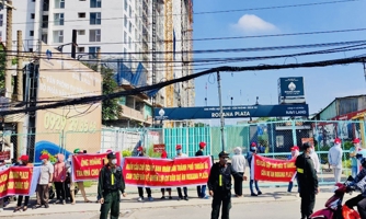 Bình Dương thanh tra dự án khu nhà ở thương mại khiếu kiện đông người