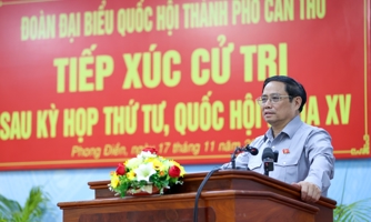 Tiếp xúc cử tri Cần Thơ, Thủ tướng nêu loạt giải pháp gỡ khó cho  chứng khoán, trái phiếu, bất động sản