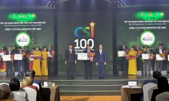 GreenFeed được vinh danh trong Top 100 doanh nghiệp bền vững tại Việt Nam 2022 