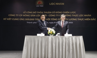 Thành viên mới của Lộc Trời cam kết cung ứng 500.000 tấn gạo cho VinaFood1
