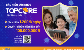 Topcare -  “Tỷ lệ vàng” về chi trả bồi thường cho hợp đồng bảo hiểm sức khỏe