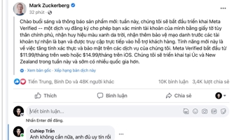 Facebook thu phí tick xanh: Sự tận thu và lo ngại những hệ lụy bất ổn mạng xã hội