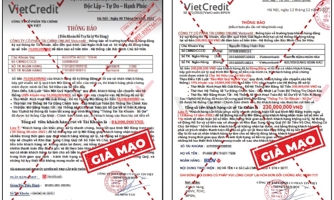VietCredit cảnh báo thủ đoạn mạo danh, lừa đảo khách hàng