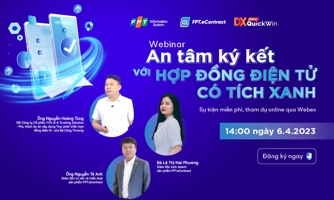Giải đáp tất tần tật về hợp đồng điện tử với hội thảo từ FPT IS