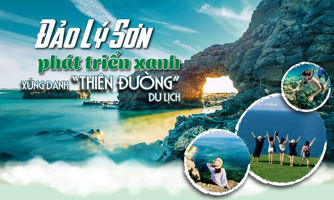 Đảo Lý Sơn phát triển xanh, xứng danh “thiên đường” du lịch 