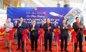Vietjet chính thức khai trương đường bay thẳng đầu tiên giữa Cần Thơ và Vân Đồn
