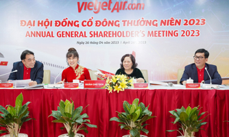Phát triển đội tàu bay, chi phí xăng dầu… "nóng" tại Đại hội cổ đông Vietjet