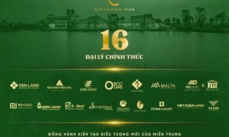 16 đối tác phân phối chính thức dự án Eco Central Park năm 2023