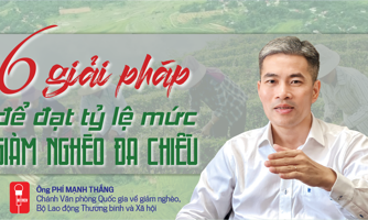 Sáu giải pháp để đạt tỷ lệ mức giảm nghèo đa chiều 