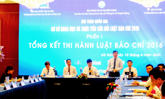 Sửa Luật Báo chí để khắc phục bất cập, phù hợp với thực tiễn và xu thế phát triển