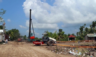 Đoạn cao tốc Cần Thơ - Cà Mau đặt mục tiêu đạt 35% giá trị các hợp đồng xây lắp ngay trong năm 2023