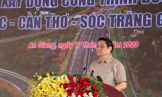 Chính thức khởi công dự án cao tốc Châu Đốc – Cần Thơ – Sóc Trăng