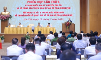 Tỉ trọng kinh tế số/GDP 6 tháng đầu năm ước đạt gần 15%