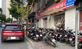 TP.HCM dự kiến thu phí sử dụng lòng đường, vỉa hè từ 20 - 350 ngàn đồng/m2/tháng