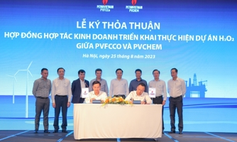 PVFCCo và PVChem hợp tác triển khai dự án nhà máy sản xuất nước oxy già