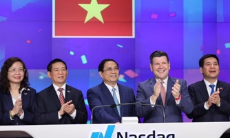 Thủ tướng Phạm Minh Chính mong muốn và đề nghị Nasdaq tăng cường hợp tác với Ủy ban Chứng khoán Nhà nước