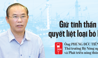 Giữ tinh thần quyết liệt loại bỏ IUU