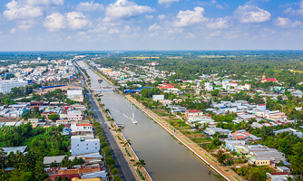 Hậu Giang quy hoạch đô thị Bảy Ngàn rộng 1.409,62 ha