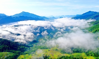 Pù Luông "bản giao hưởng" của đất trời