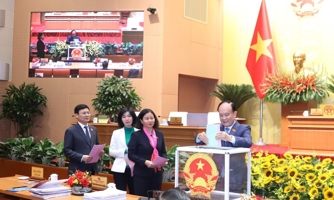 HĐND thành phố Hà Nội công bố kết quả lấy phiếu tín nhiệm