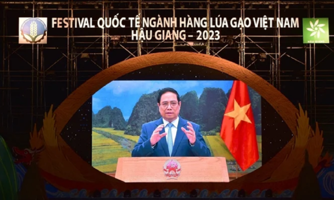 Festival lúa gạo Việt Nam - Hậu Giang 2023: Khẳng định vị thế của ngành lúa gạo 