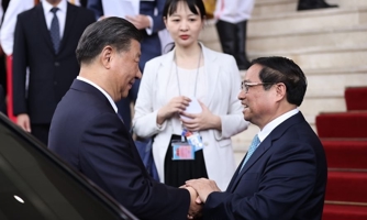 Thủ tướng Phạm Minh Chính hội kiến Tổng Bí thư, Chủ tịch nước Trung Quốc Tập Cận Bình