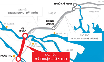 Cao tốc Mỹ Thuận – Cần Thơ sẽ hoàn thành vào dịp Noel