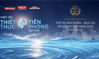 [Trực tiếp]: Lễ Công bố và Vinh danh Top 50 sản phẩm – dịch vụ Tin Dùng Việt Nam 2023
