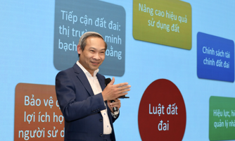 Ông Phan Đức Hiếu: "Luật Đất đai sửa đổi góp phần làm nên diện mạo của quốc gia"