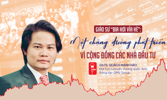 Giáo sư "Bia hơi vỉa hè": Một chặng đường phát triển vì cộng đồng các nhà đầu tư