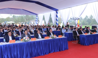 Thanh Hóa khởi công tuyến đường 1.345 tỷ nối cao tốc Bắc Nam đi Cảng Nghi Sơn