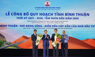 Bình Thuận công bố quy hoạch, sắp xếp lại không gian phát triển