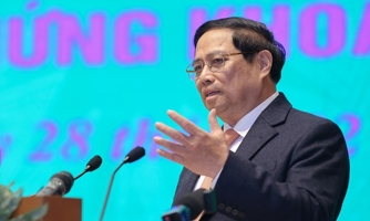 Thủ tướng Phạm Minh Chính: Quyết tâm nâng hạng thị trường chứng khoán Việt Nam từ cận biên lên mới nổi trong năm 2025