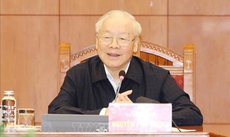 Tổng Bí thư Nguyễn Phú Trọng: Phải "có con mắt tinh đời" trong việc đánh giá, giới thiệu, lựa chọn nhân sự Đại hội Đảng XIV