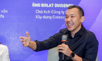 Chủ tịch Coteccons Bolat Duisenov: "Rất nhanh thôi mọi người sẽ thấy thị trường đang định giá quá thấp cổ phiếu CTD" 