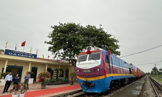 Đưa cửa khẩu đường sắt vào sâu nội địa, khai trương chuyến tàu chở hàng liên vận quốc tế từ Hải Dương