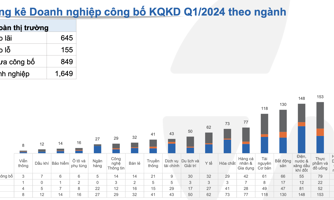 Nhóm nào đang vô địch tăng trưởng lợi nhuận quý 1/2024? 