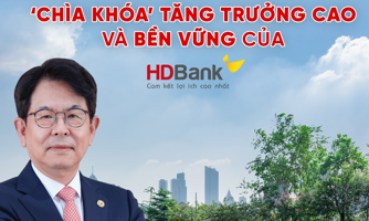Chìa khóa tăng trưởng cao và bền vững của HDBank