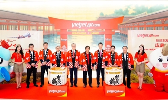 Vietjet vừa khai trương đường bay giữa Hà Nội và Hiroshima