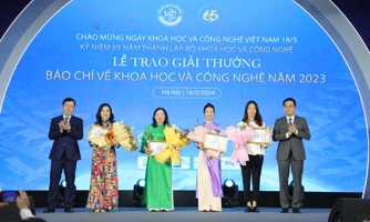 Vinh danh những tác giả, tác phẩm báo chí xuất sắc về khoa học công nghệ