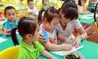 Trẻ em mầm non 5 tuổi được miễn học phí từ 1/9/2024