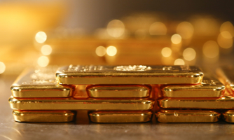 Vàng trượt giá sáng đầu tuần, mốc 2.300 USD/oz thiếu chắc chắn