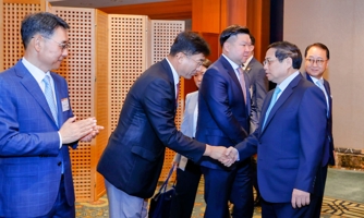 Thủ tướng thúc đẩy "những chân trời hợp tác mới" với các tập đoàn hàng đầu Hàn Quốc