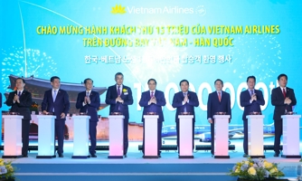 Vietnam Airlines ghi dấu mốc 30 năm đường bay Việt Nam - Hàn Quốc