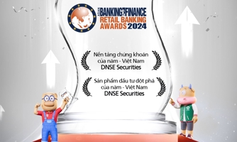 DNSE lần thứ hai liên tiếp nhận cú đúp giải thưởng Asian Banking & Finance