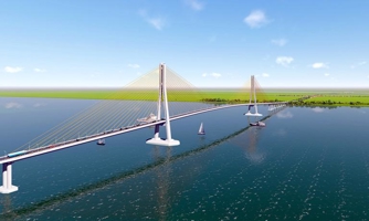 Điều chỉnh lùi thời gian hoàn thành cầu Đại Ngãi trên tuyến quốc lộ 60