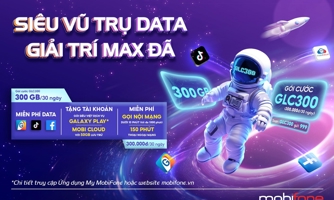 Gói cước tích hợp xem phim, giải trí và lưu trữ trên “đám mây” của nhà mạng MobiFone được người dùng ưa chuộng