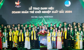 Công bố 86 doanh nhân trẻ khởi nghiệp xuất sắc 2024