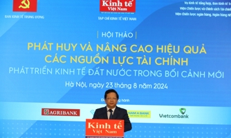 [Trực tiếp]: Hội thảo “Phát huy và nâng cao hiệu quả các nguồn lực tài chính phát triển kinh tế đất nước trong bối cảnh mới” 